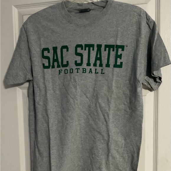 Gray Sac State Football Tee - Picture 1 of 1